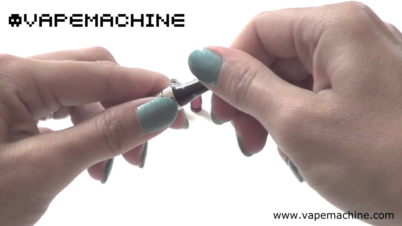 Vape Machine ce4 to 510 Drip Tip Adapter Video Tutorial