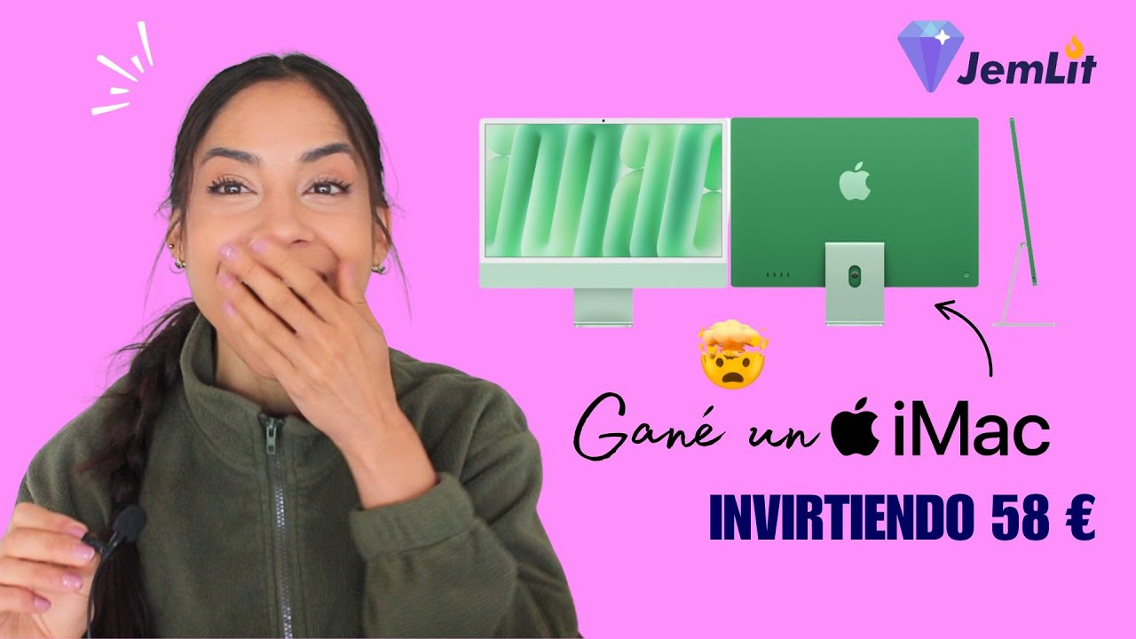 🤯 GANÉ un ORDENADOR MAC de Apple en JemLit por 58 EUROS 🤑 y aún NO ME LO CREO