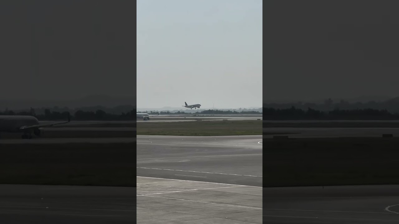 Pakistan International Airlines A320 Landing Islamabad