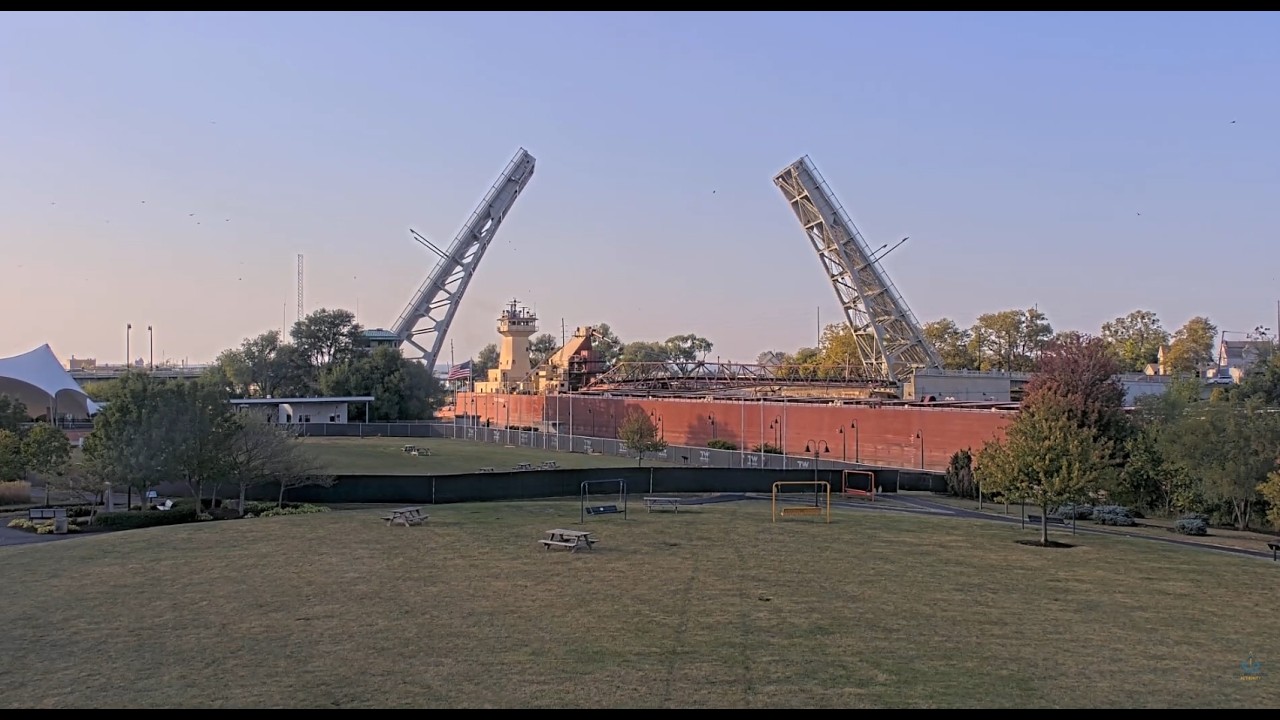 LIVE 4K Black River Landing Cam | Lorain, OH | Freighters, Marine Traffic, Bridge, Events