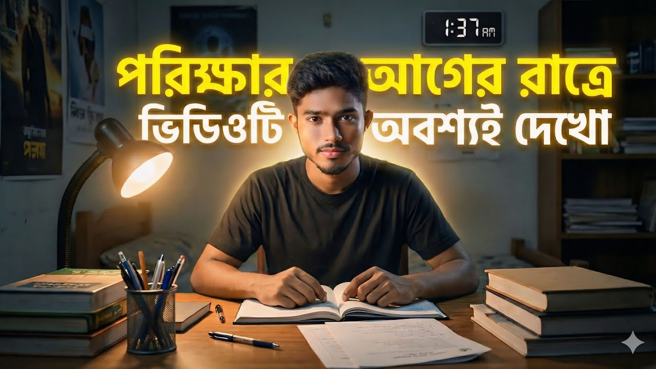 পরীক্ষার আগের রাতেই রেজাল্ট বদলে যাবে! 😱 | ভালো নম্বর পাওয়ার ৫টি প্রমাণিত টেকনিক 🔥