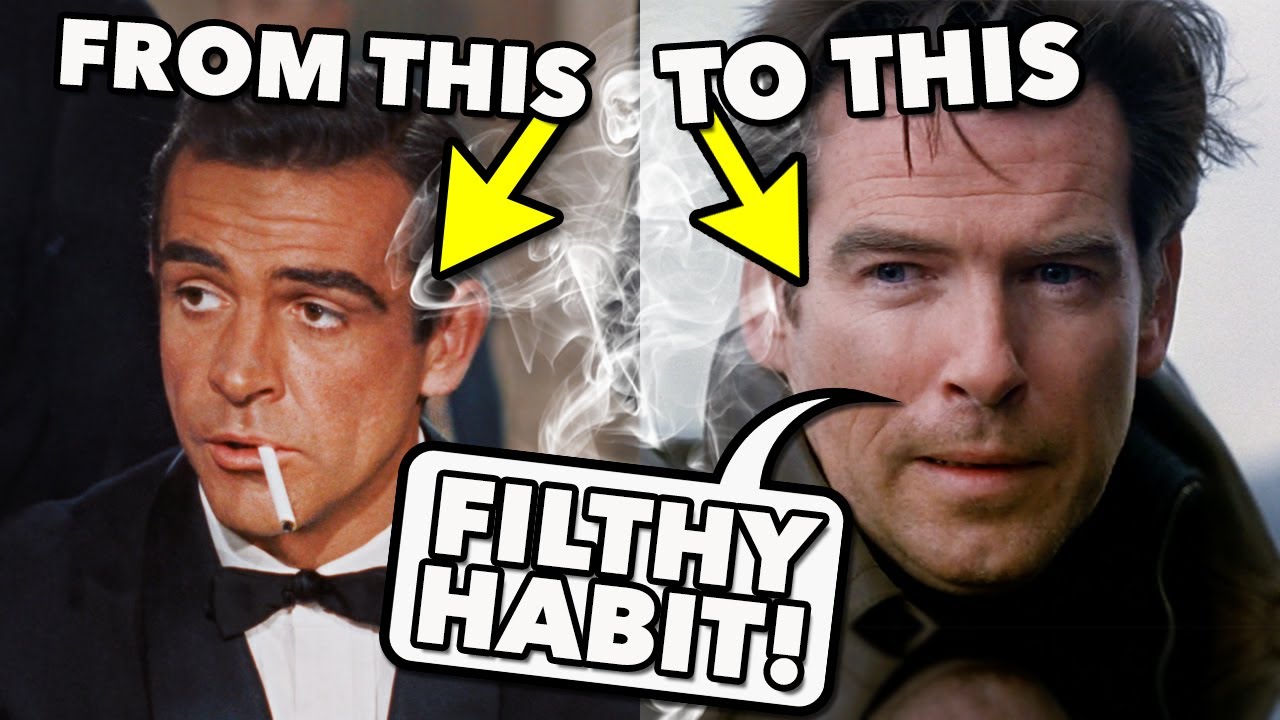 A History of Smoking in the James Bond Films