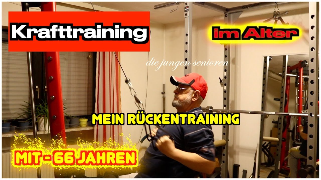 Mein Rückentraining mit einer Premiere Kraftsport mit 66 Jahren