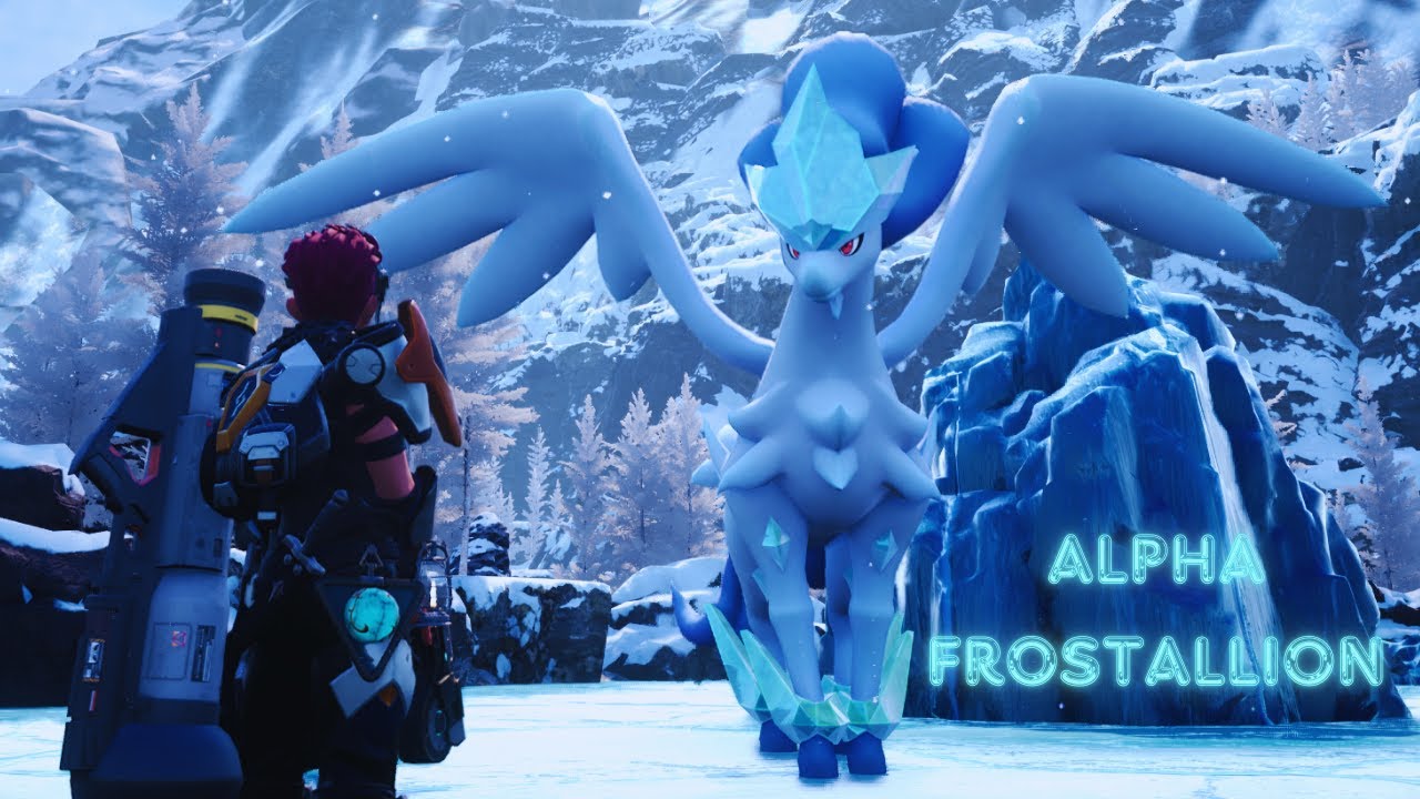 Alpha Frostallion Boss Battle | Palworld