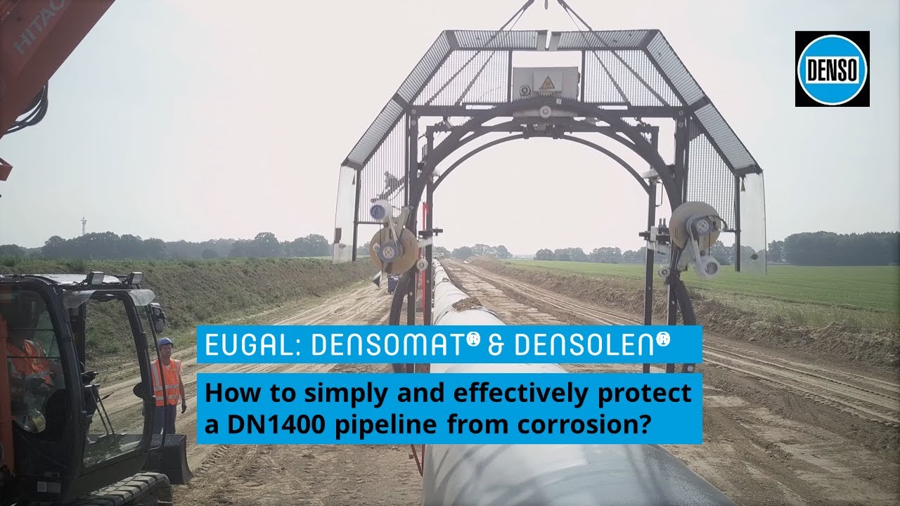 DENSOMAT&reg;-11: Wrapping device for easy and fast pipeline coating