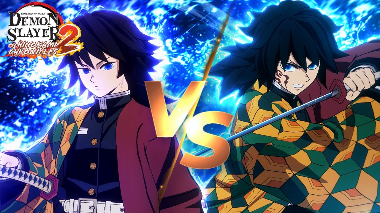 🌊TOMIOKA V1 VS TOMIOKA V2 !! (HINOKAMI CHRONICLES 2)