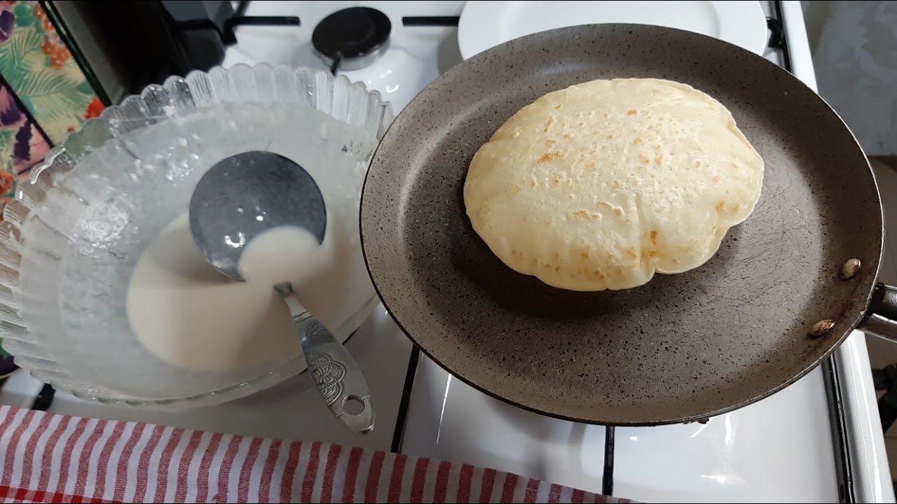 BALON GİBİ KABARAN OKLAVASIZ MERDANESIZ TORTILLA YADA KREP EKMEKLER