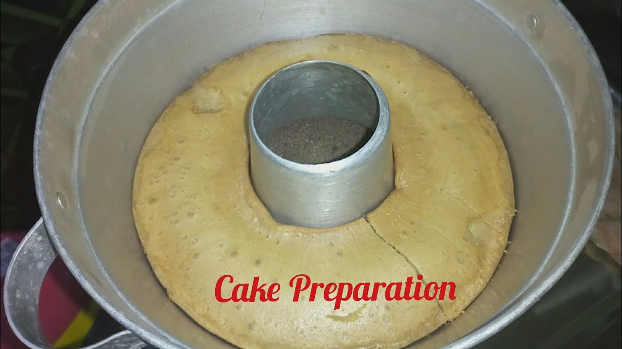 New Year Special Cake with out Oven l Cake Preparation with Cake Pan in Telugu