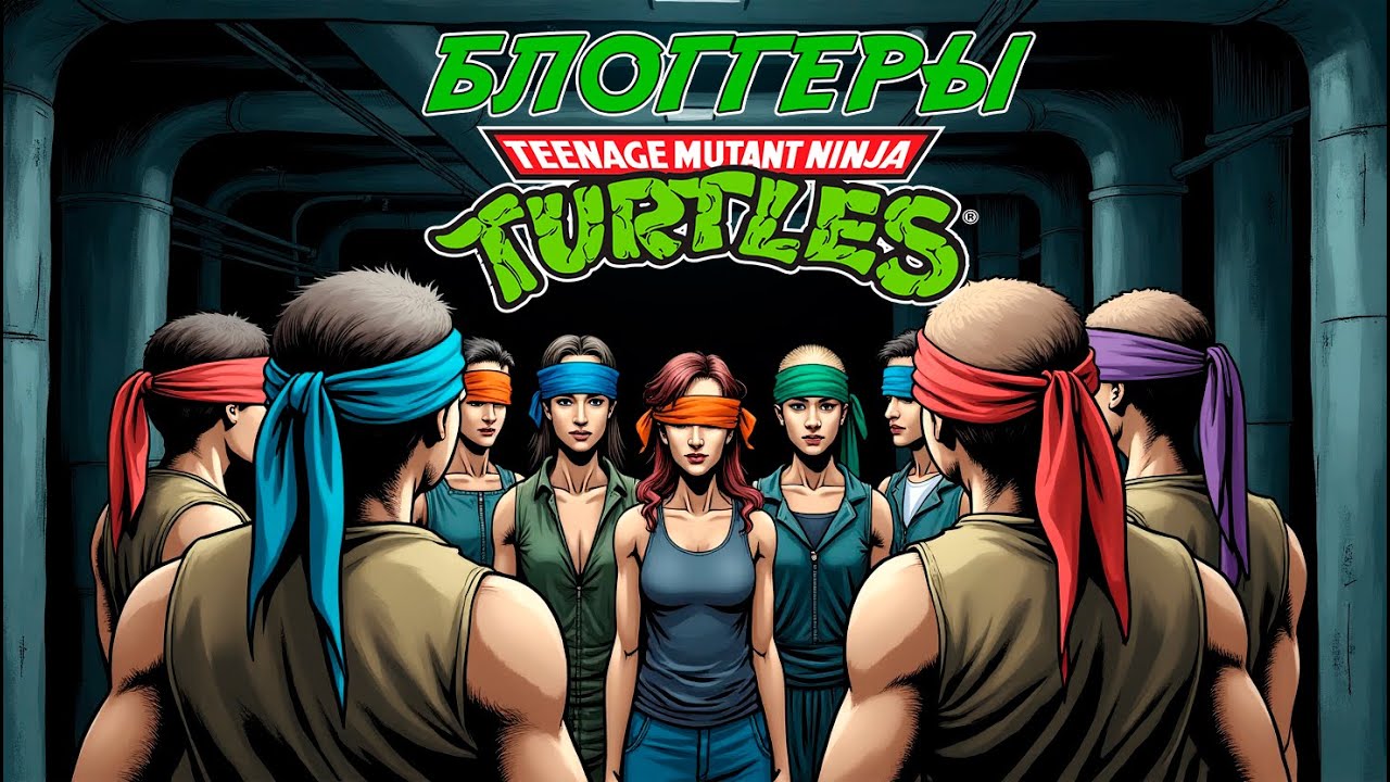 СООБЩЕСТВО ЧЕРЕПАШЕК-НИНДЗЯ ДЕРЖИТСЯ НА НИХ | TMNT