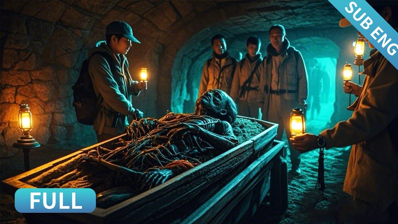 2024 Full Movie 🔥探險小隊打開古墓棺材發現還在呼吸的乾屍，它竟隱藏著長生不老的秘密！#中國電視劇 #drama #杨洋