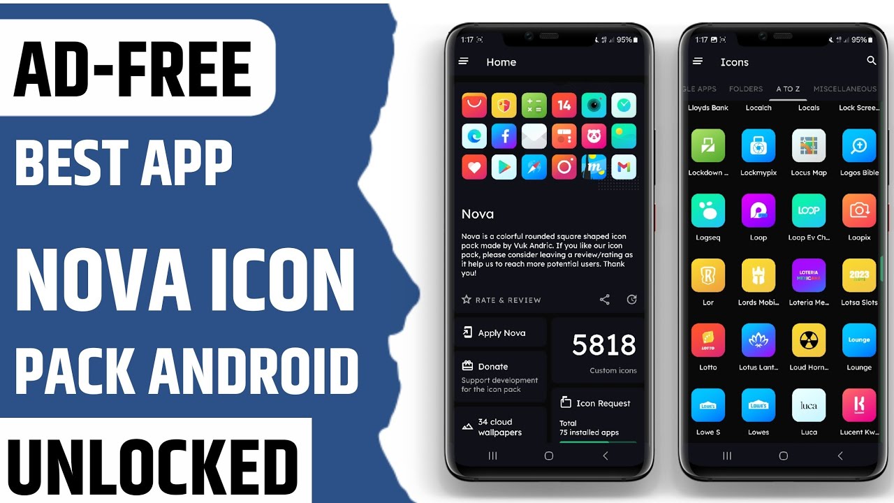 Best Free Paid Nova Icon Pack App for Android