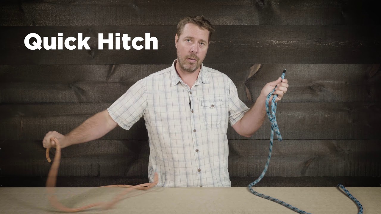 How to Tie a Quick Hitch
