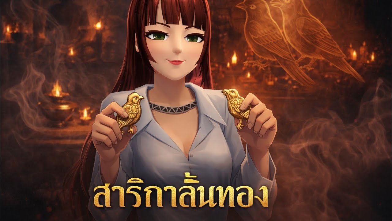 สาริกาลิ้นทอง!?🌚การ์ตูนหลอน😱