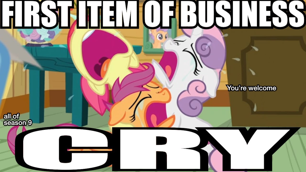 My Little Pony: Crying Compilation - Season 9