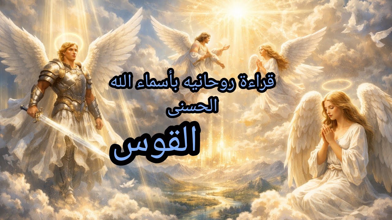 القوس♐قراءة روحانية🌿🪽 بأسماء الله الحسنى 🪽🌿كشف المستور بحروف النور🌟 طاقة مفتوحة 