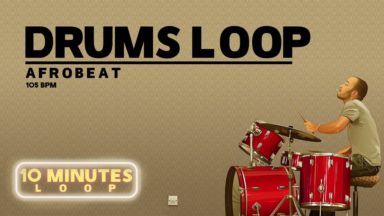 FREE DRUMS LOOP - Afrobeat / Afrotrap - 105 BPM 🥁