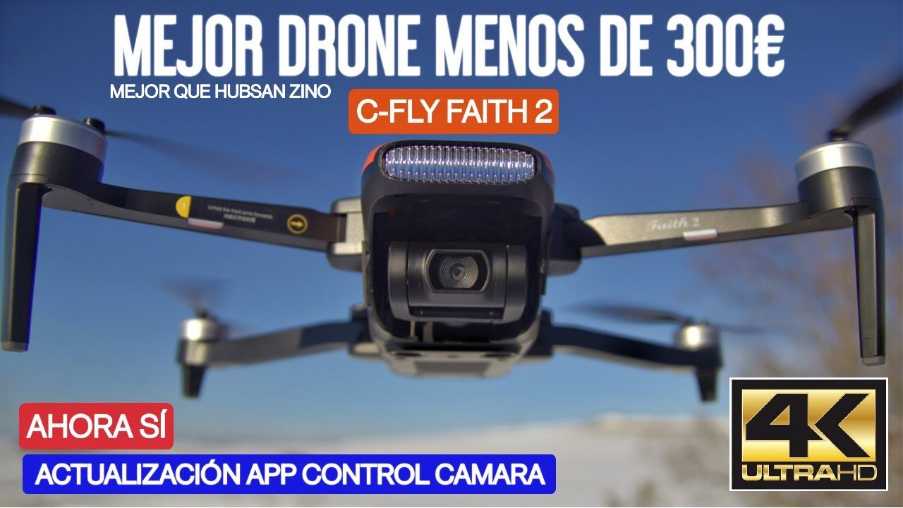 ✅ ESTE DRONE SÍ 🚨 C-FLY FAITH 2 PRO.  MEJOR DRONE por 250€ | MEJOR QUE HUBSAN ZINO