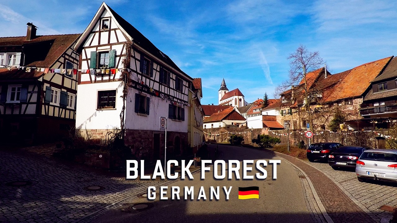 Relaxing Melodic & Deep House — Driving Through Germany’s Black Forest | 1 Hour Mix