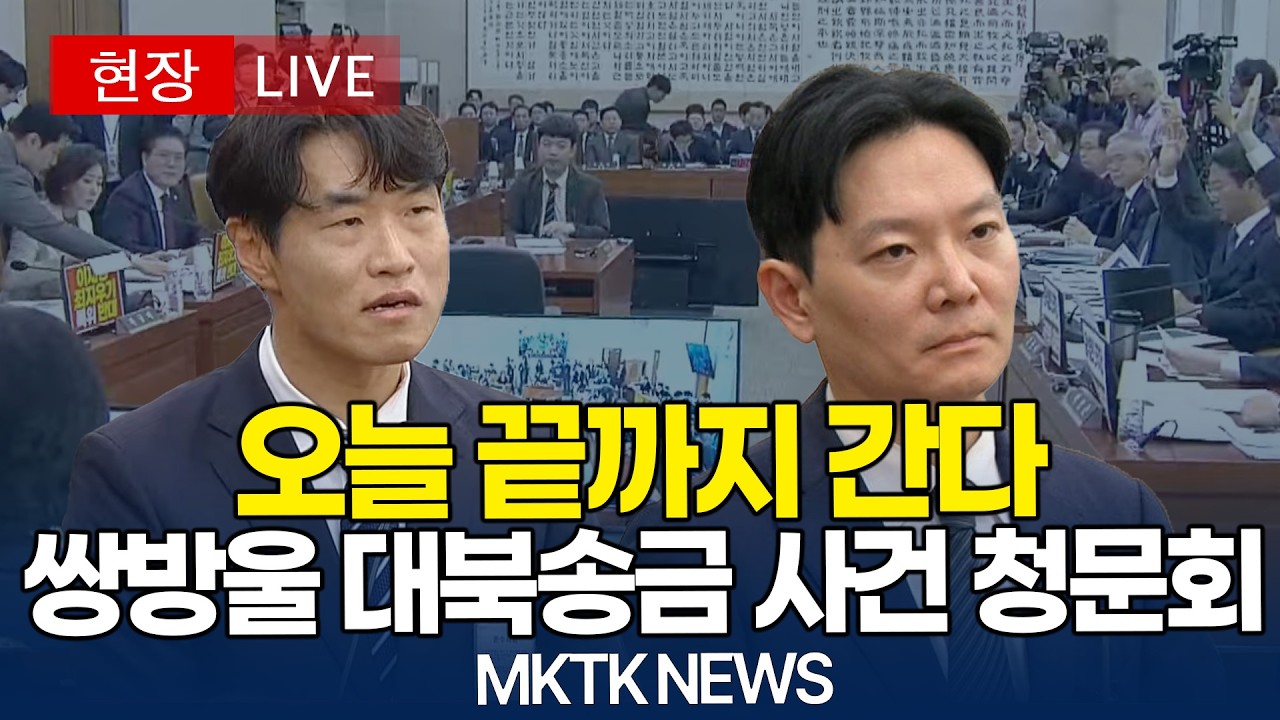 [🔴 국정조사 LIVE] 쌍방울 대북송금 청문회 속개..국회 조작기소국정조사 특위｜20260414