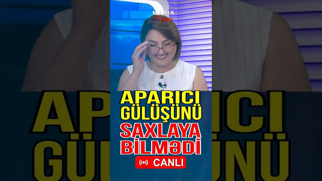 Onun şəkli aparıcını g&uuml;ld&uuml;rd&uuml; - Media Turk TV #mediaturk #trend #shortvideo