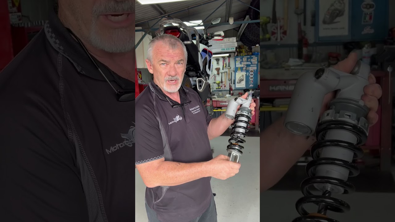Honda Transalp suspension upgrade Ep 2