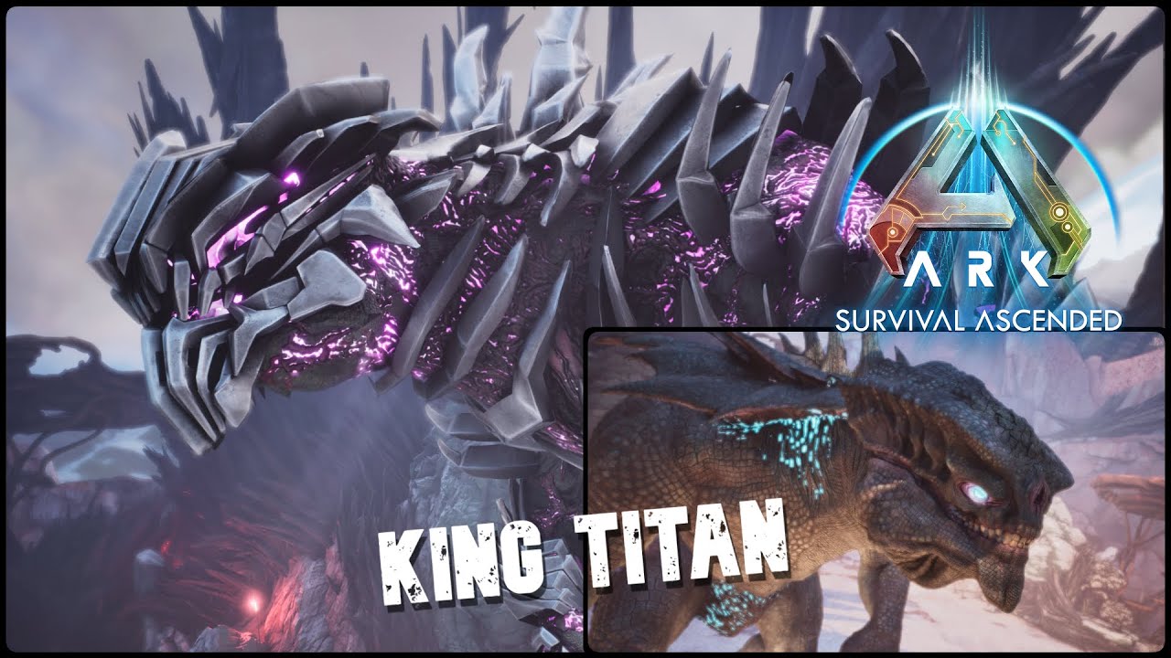 King Titan Boss Battle | Ark Survival Evolved | Extinction