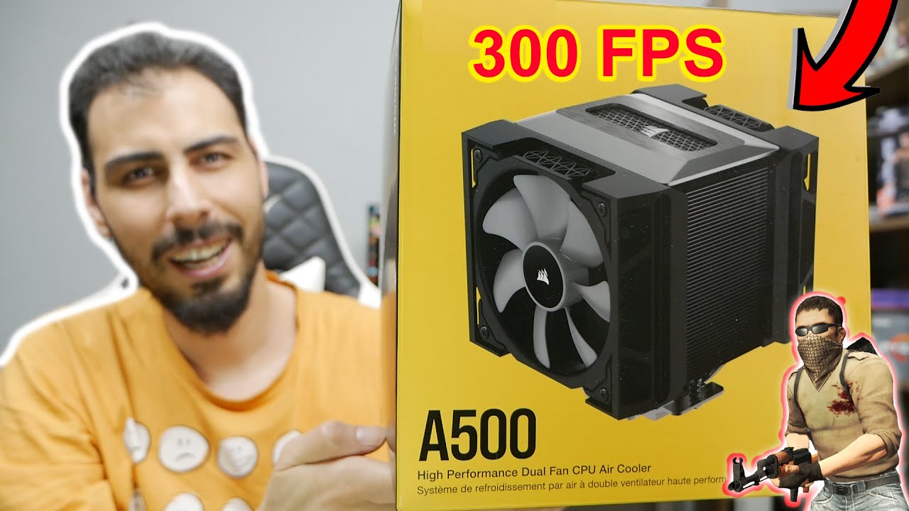 İyi Soğutucu Oyunlarda FPS Yükseltir mi? İşlemciyi Buz Gibi Yaptık! (Corsair A500-AMD Fan) nedenesek