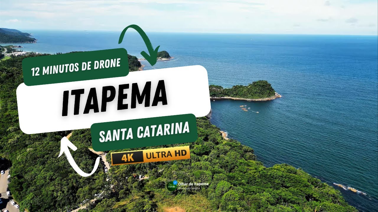 12 minutos de drone em Itapema, Santa Catarina