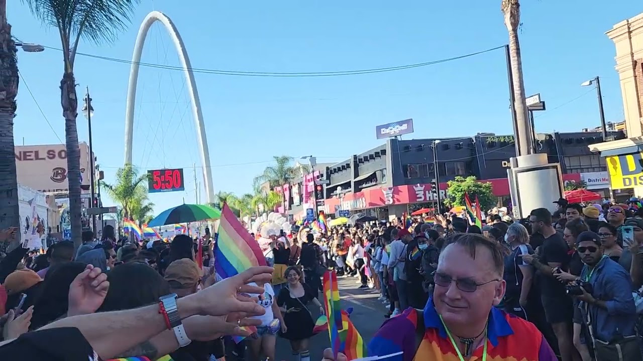 🌈PRIDE PARADE🏳️‍🌈 TIJUANA B.C MX 2022 25/06/2022