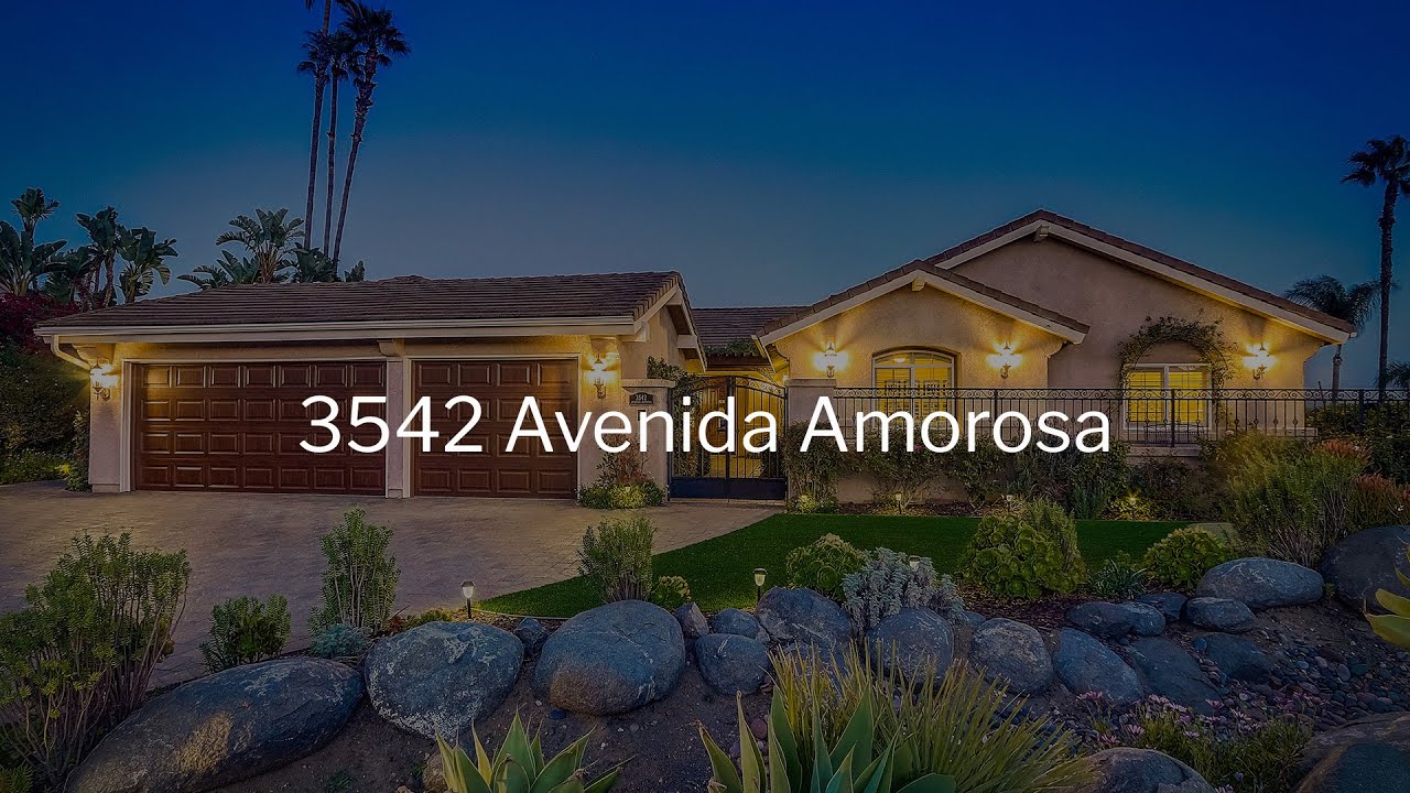 3542 Avenida AmorosaEscondido, CA  92029