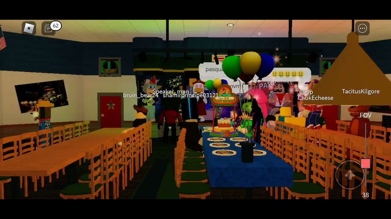 Chuck E.Cheese's North Tercle ROBLOX 90s remodel tour