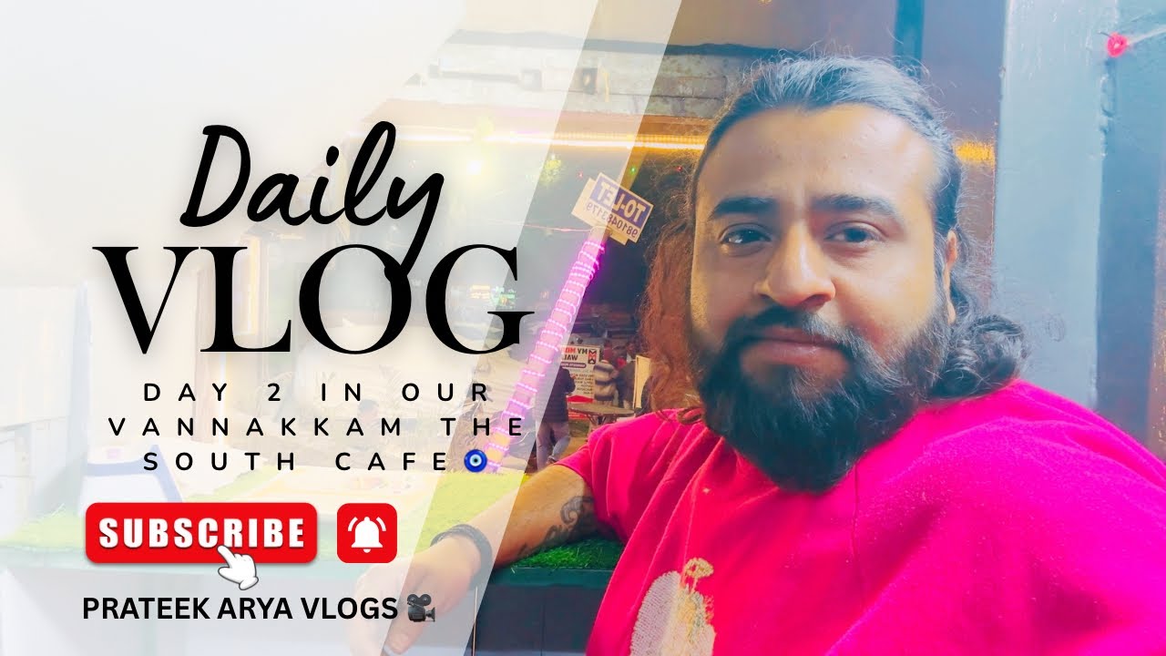 Hamare VANNAKKAM The South cafe ka second day 2 || MAZA AAYA KAFI AAJ 😍🧿