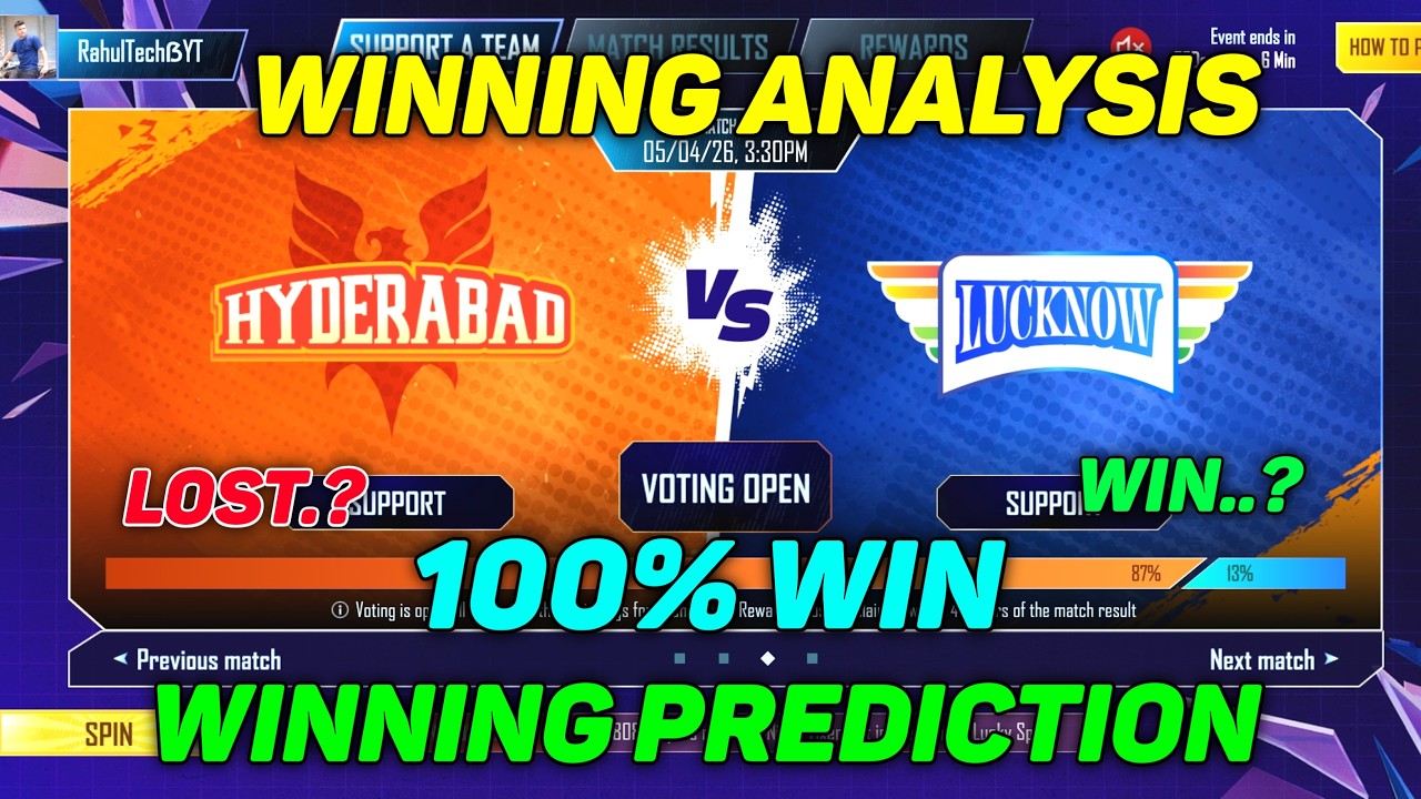 RCB VS CSK Winning Prediction🚀💯Bgmi Cricket League Prediction | Today Bgmi Cricket League Prediction
