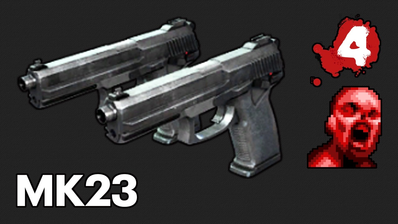 Killing Floor's MK23 in - Left 4 Dead 2 - Pistol Mod in Action