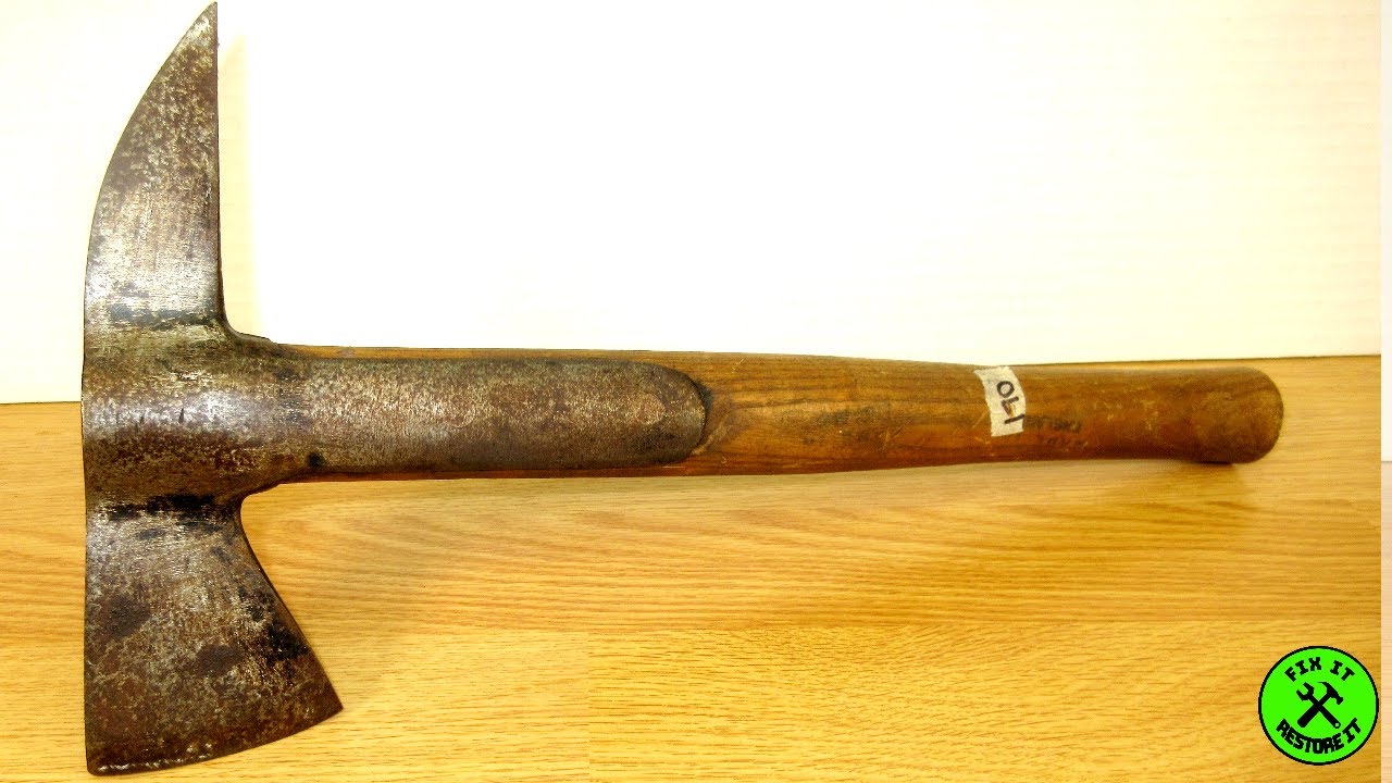 English Fireman's Hatchet restoration