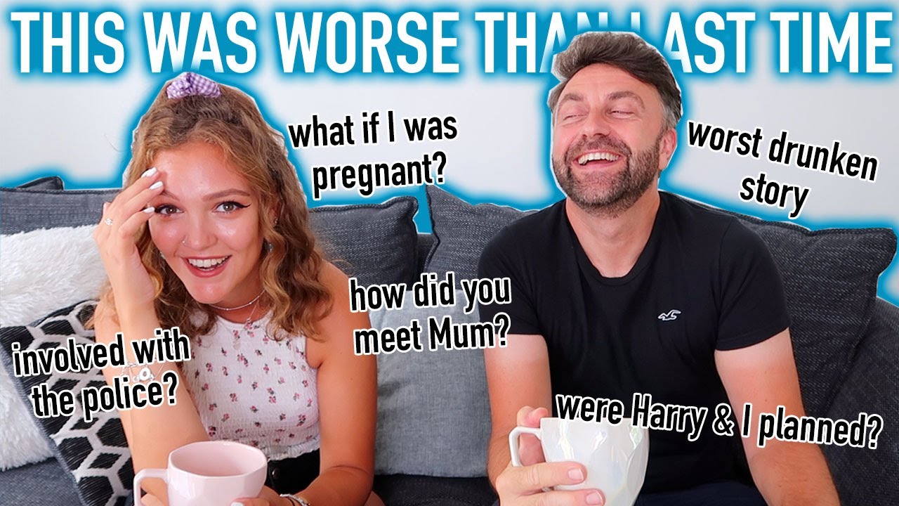 I ASKED MY DAD QUESTIONS YOU'RE TOO AFRAID TO ASK YOUR DAD *lol regrets*