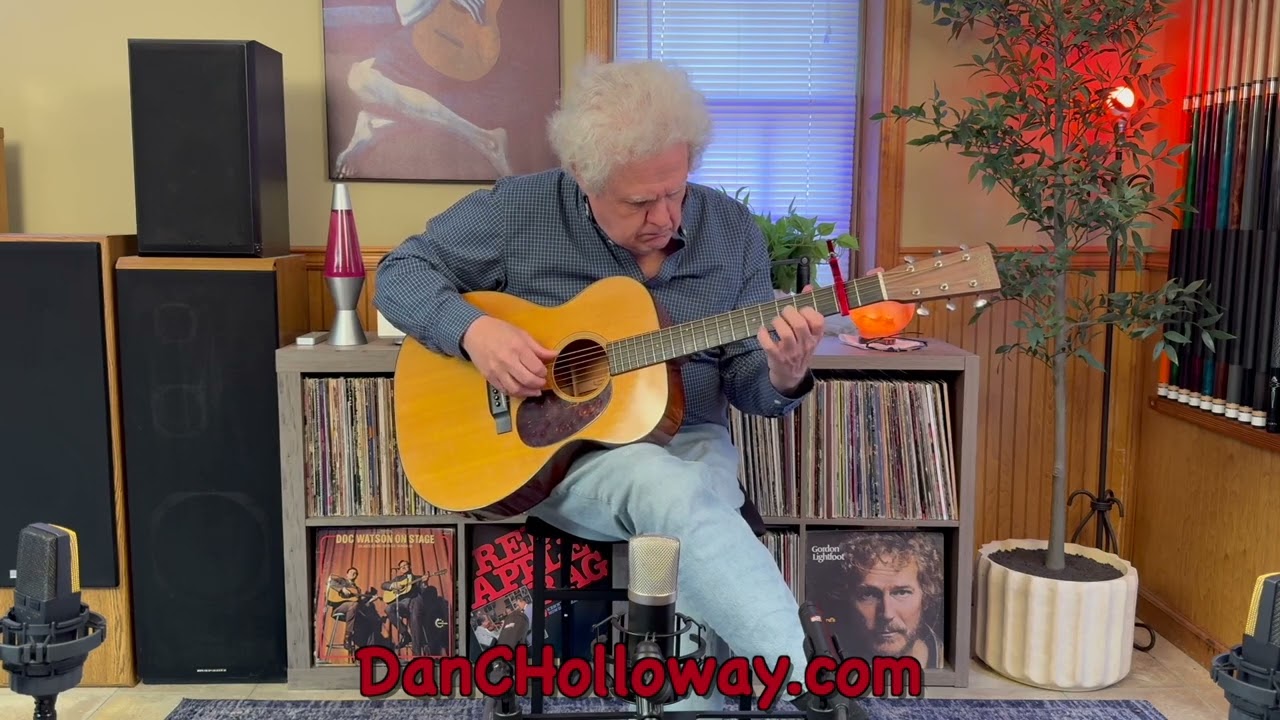 Deep Winter Blues - Dan C. Holloway Original - Acoustic Fingerstyle Guitar
