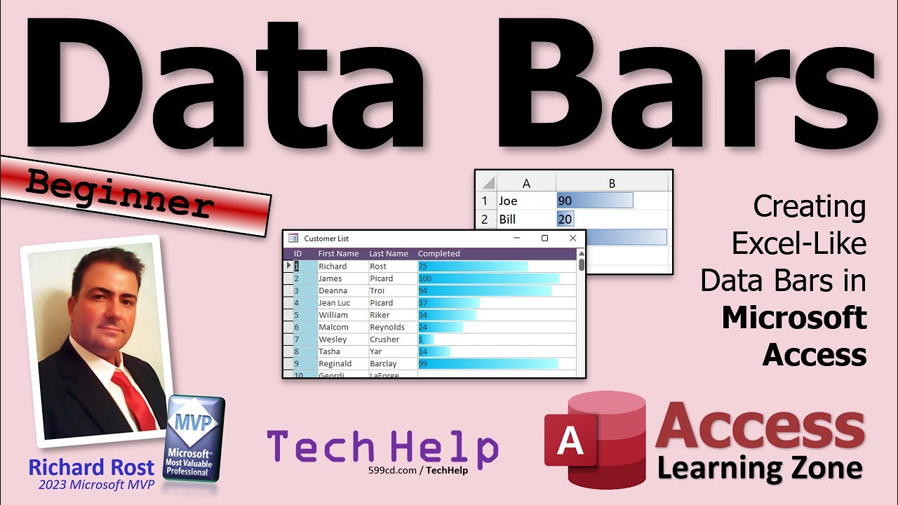 Creating Excel-Like Data Bars in Microsoft Access Using Conditional Formatting