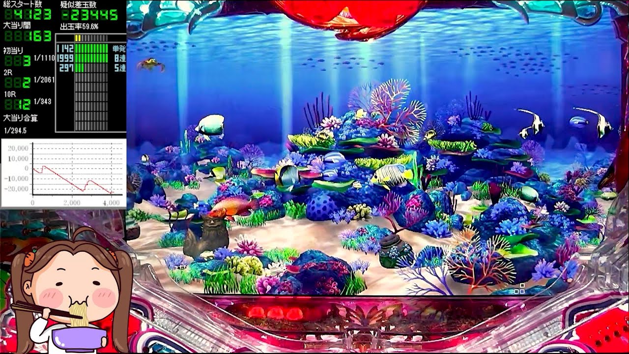 Pスーパー海物語IN沖縄5【沖海5】パチンコライブ配信 海物語ライブ生配信 いいじゃんホール実践実機配信 『いいじゃん ++251 海物語Live』
