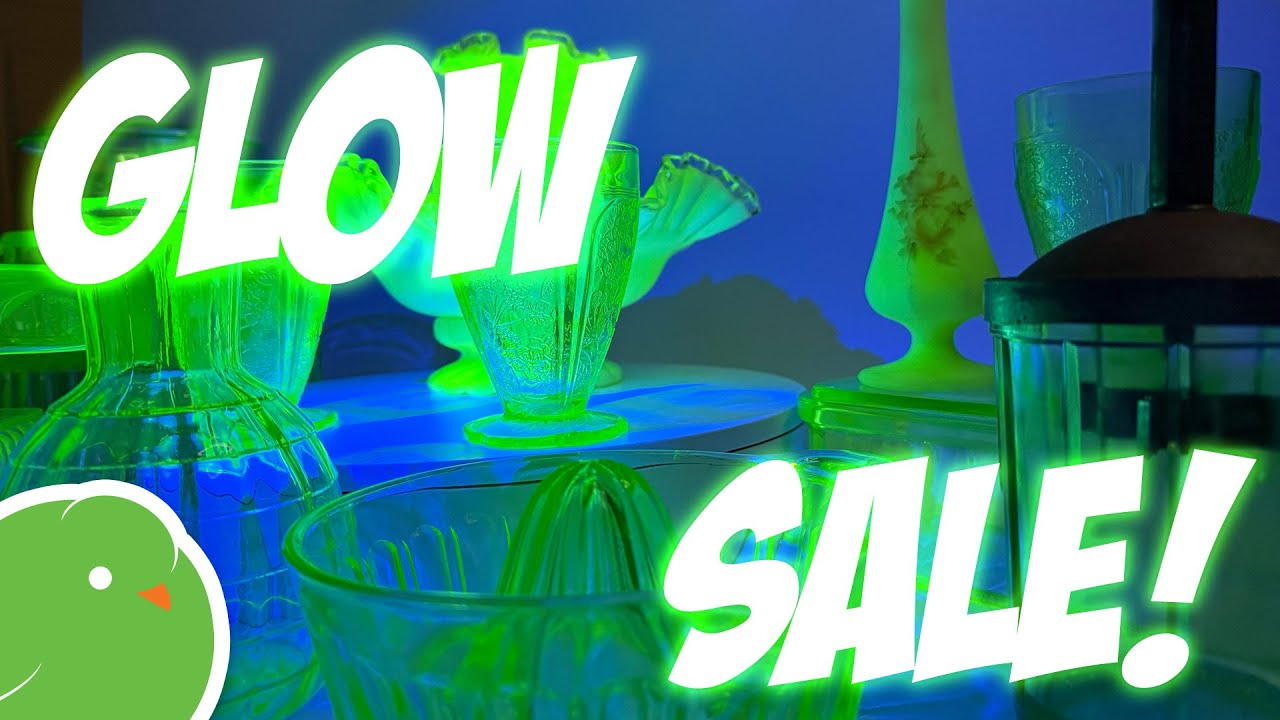 Uranium Glass GLOWY SALE! SOLD OUT&hellip;Actual Realized Prices and Values for Vintage glassware