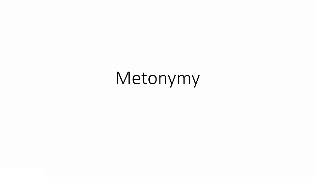Metonymy