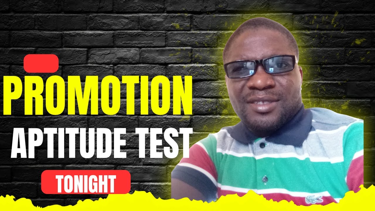 Special Promotion Aptitude Test Questions Discussion