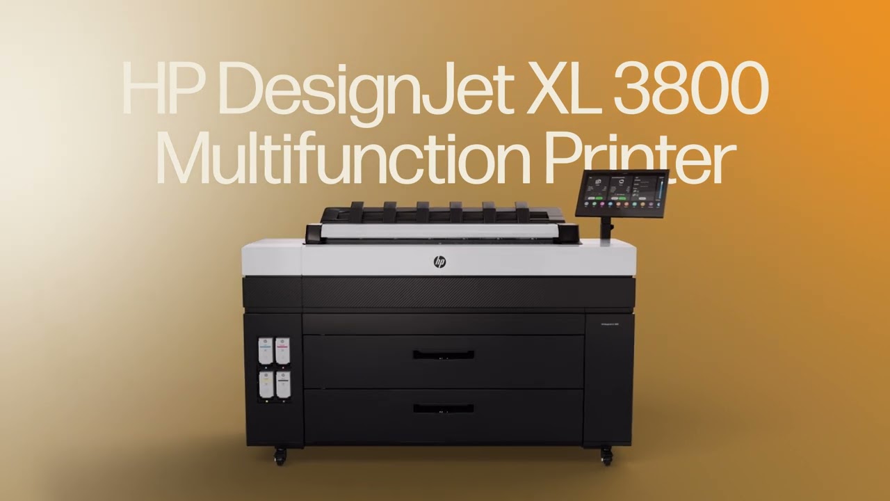 HP DesignJet XL 3800 Multifunction Printer | Take productivity to the next level
