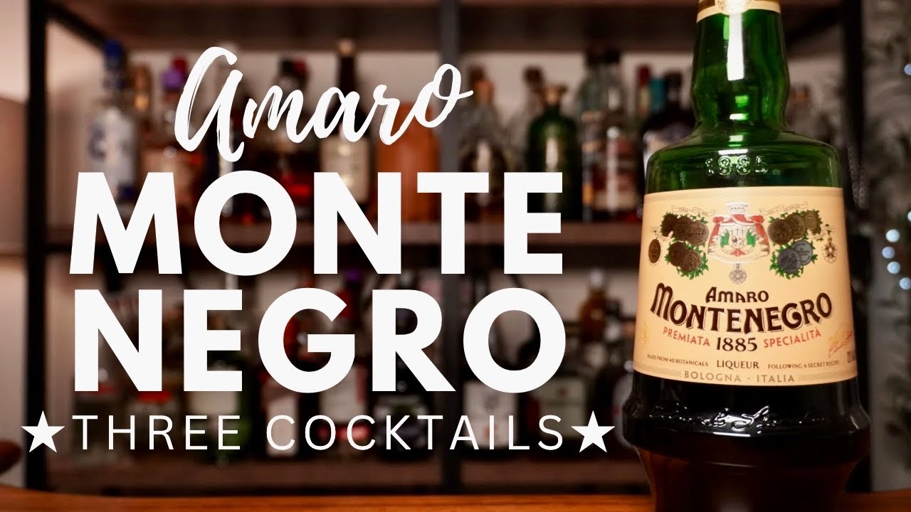 Коктейли Amaro MONTENEGRO ★ Серия Amaro