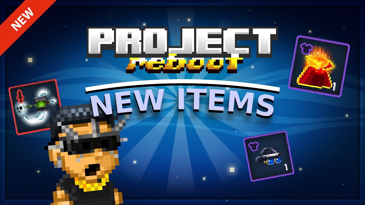 All of Project Reboot's New items!? | Pixel Worlds 2.0