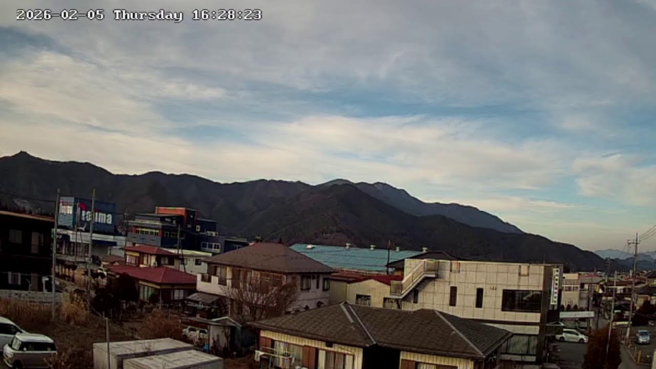 山梨県富士吉田市中曽根山麓ライブカメラ Yamanashi Fujiyoshida Live camera.world.cam