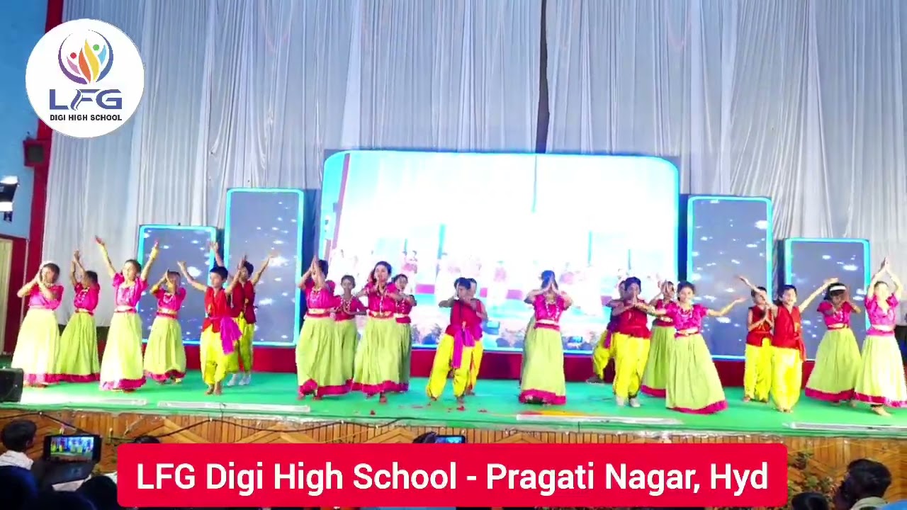 Chooda Chakkani | Bhoomiki Pachhani | Folk Dance by Kids | Annual Day  2025 | LFG Digi High School