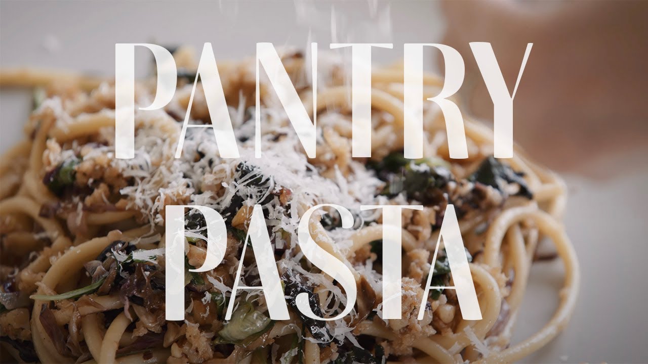 How to Make Easy Vegetarian Pantry Pasta | Alexis deBoschnek