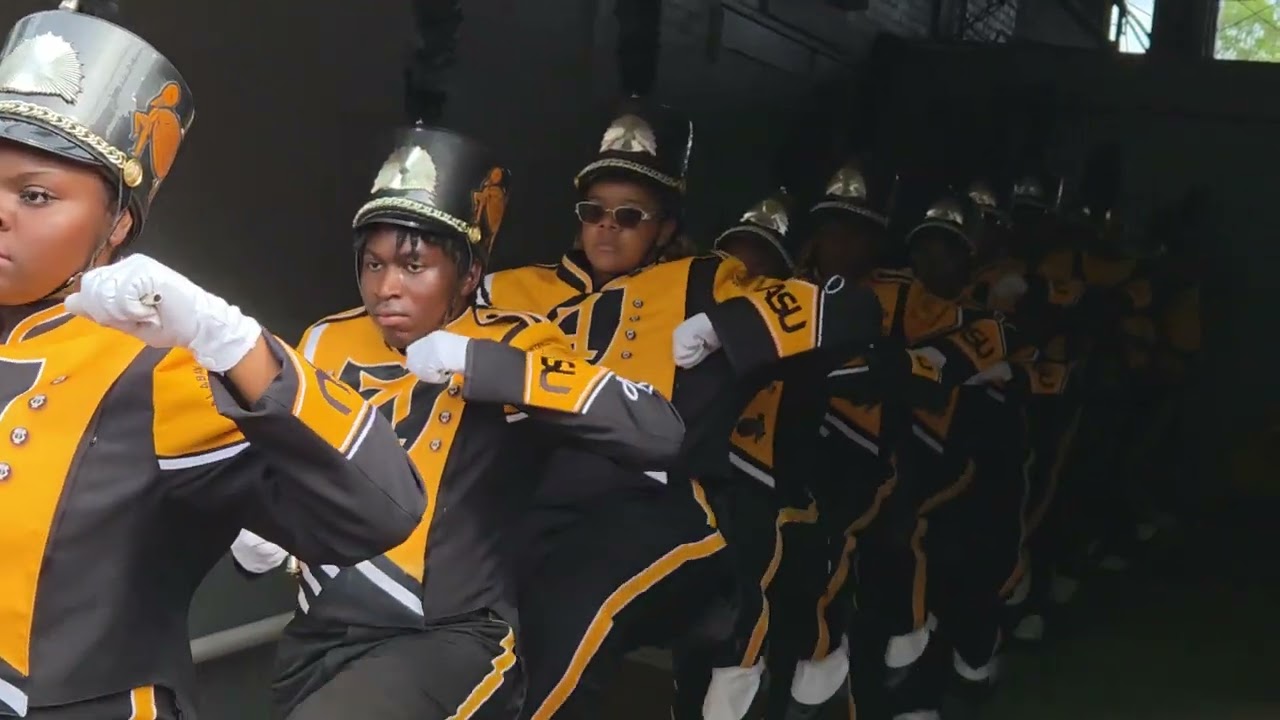 Alabama State University MMH Marching in MAGIC CITY CLASSIC 2025' group7