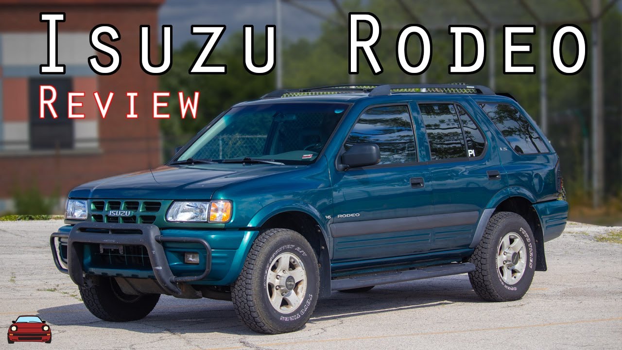 1999 Isuzu Rodeo LS Review - A Surprisingly Rugged 90's SUV!